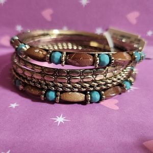 Bangle Bracelet Set NWT